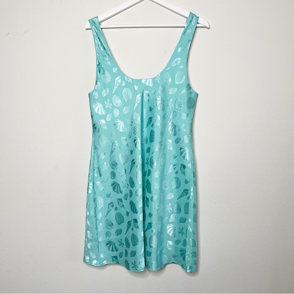 NWT SHOW ME YOUR MUMU Serenade Mini Dress in Aquamarine Shell - Picture 7 of 9